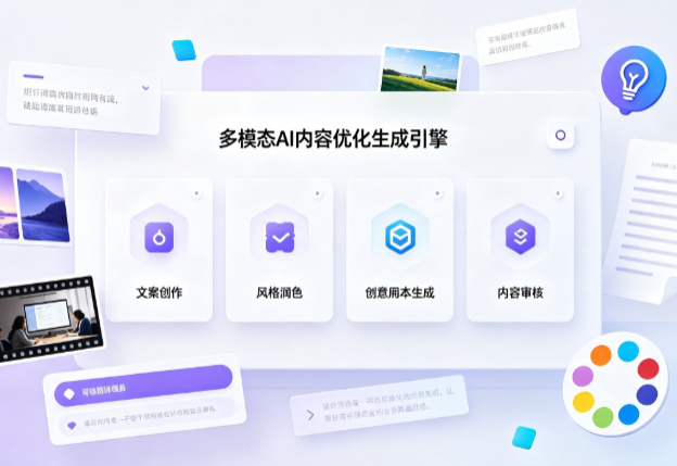 双阳区AI智能内容优化创新 多模态生成技术丰富数字内容创作生态