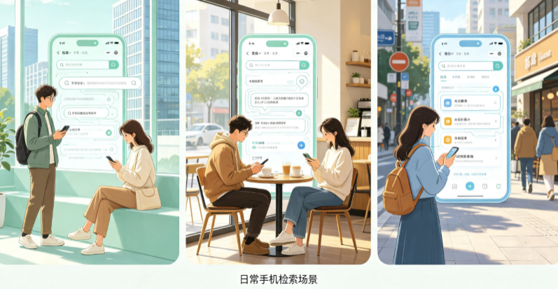 双阳区普通人日常手机使用场景拆解：GEO 与 AI 优化如何改变信息检索体验