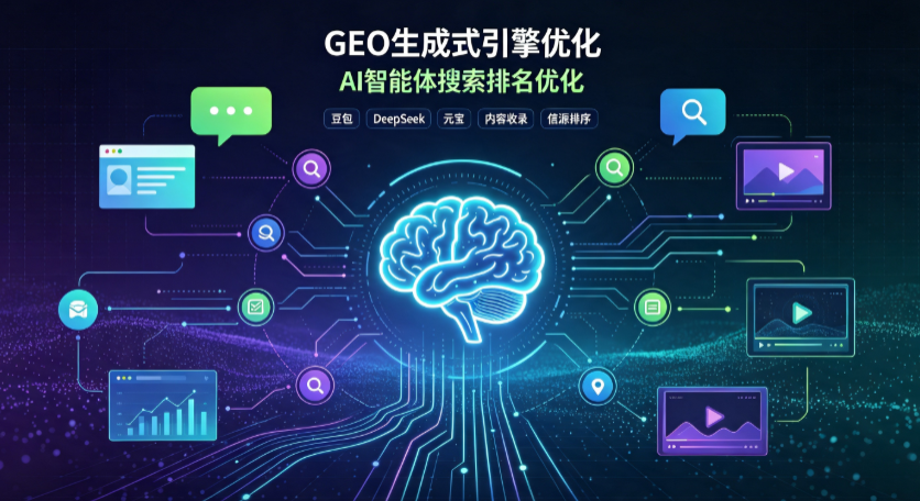 双阳区GEO 浪潮来袭：生成式引擎优化崛起，创作者争抢豆包、DeepSeek、元宝智能体流量入口
